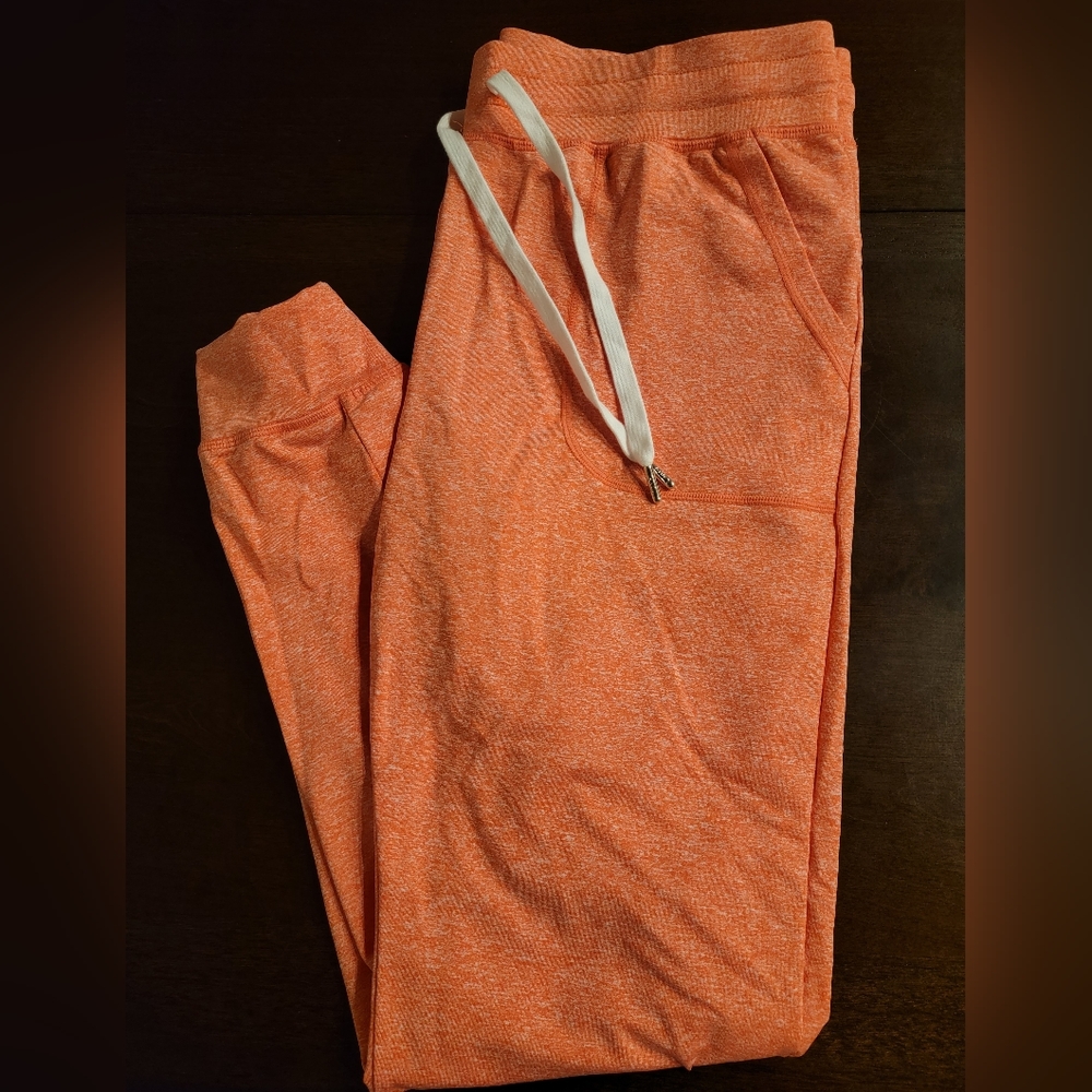Zyia Tangerine Cozy Joggers
